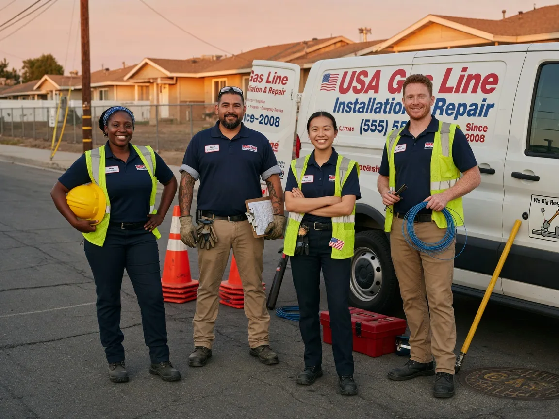 Gas Line Installation company in Leola, PA